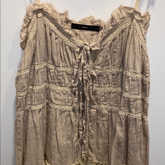 Azelhazel super cute top ties up front - Picture 3 of 7